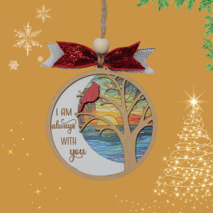 I am always with you Christmas Ornaments