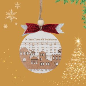 O Little Town Of Bethlehem Christmas Ornaments