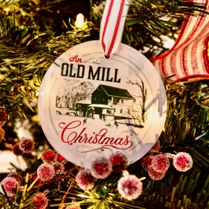 An Old Mill Christmas Ornaments
