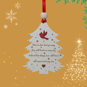Those we love don't go away Christmas Ornaments